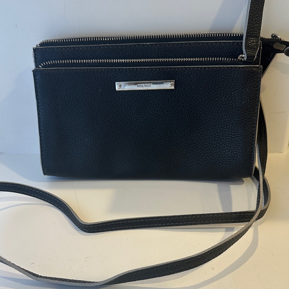 Nine West Elegant Black Crossbody Bag